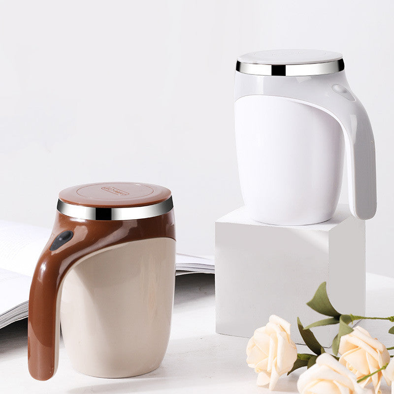Rechargeable Self-Stirring Coffee Mug – Automatic Electric Mixing Cup