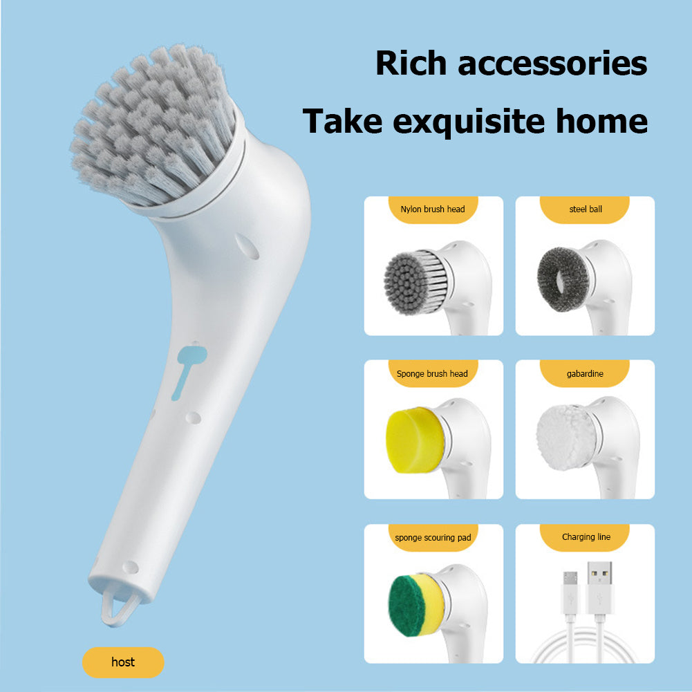Electric Spin Scrubber Brush – Multi-Surface Kitchen & Bathroom Cleaner