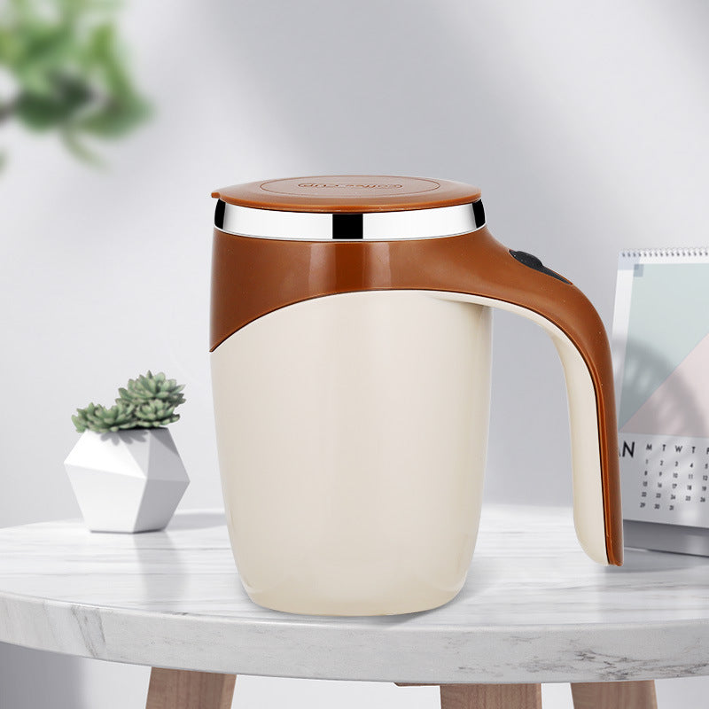 Rechargeable Self-Stirring Coffee Mug – Automatic Electric Mixing Cup