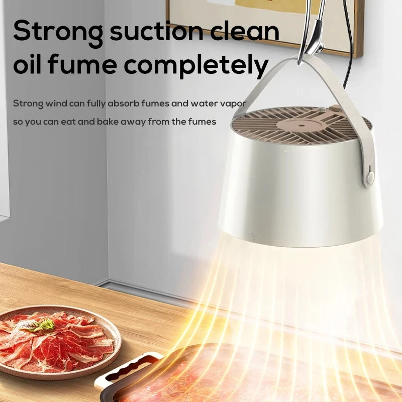 Portable Desktop Range Hood – USB Kitchen Exhaust Fan