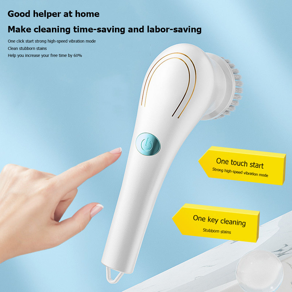 Electric Spin Scrubber Brush – Multi-Surface Kitchen & Bathroom Cleaner