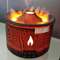 Volcano Flame Aroma Diffuser – Ultrasonic Essential Oil Humidifier