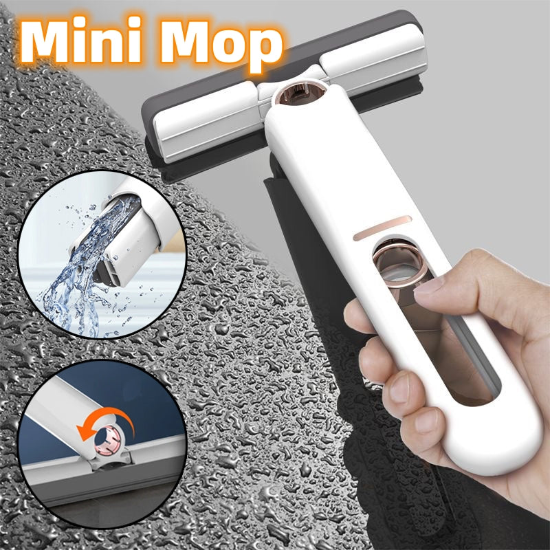 Portable Mini Sponge Mop for Quick Home Cleaning